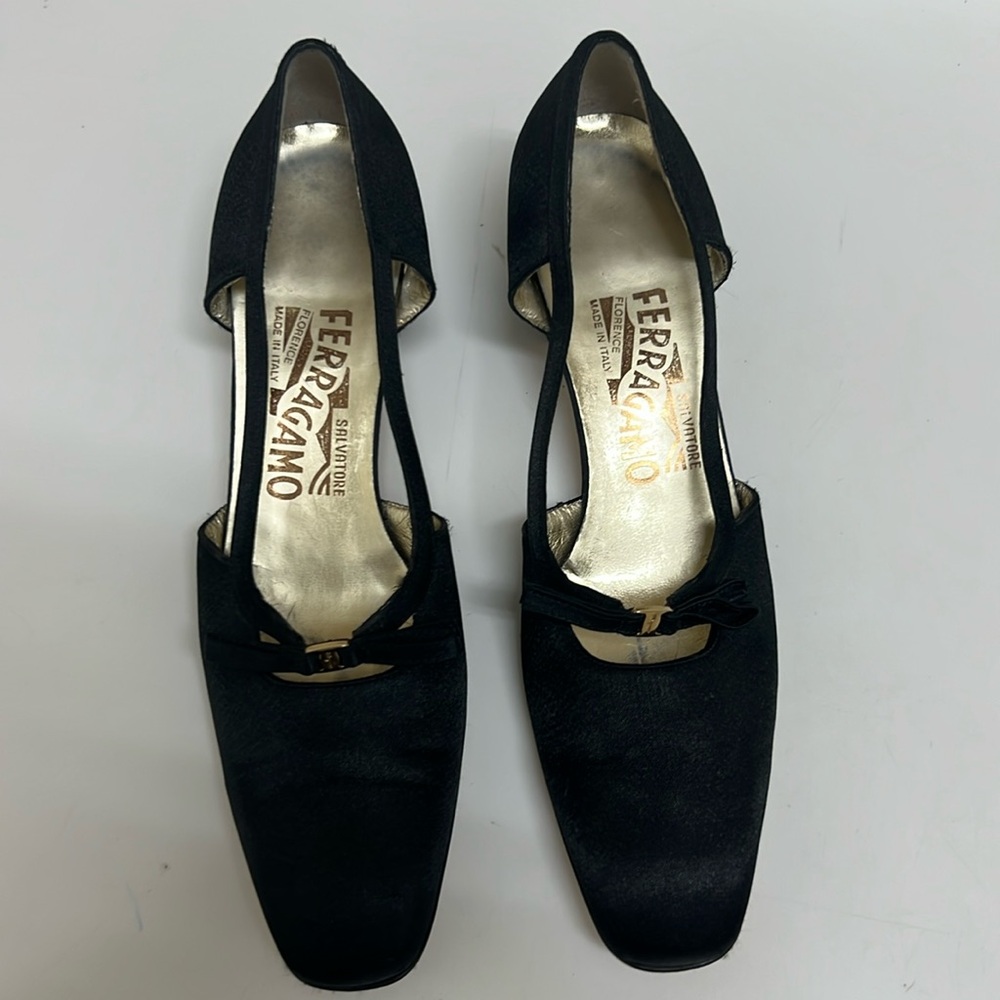 Salvatore Ferragamo Black Heels